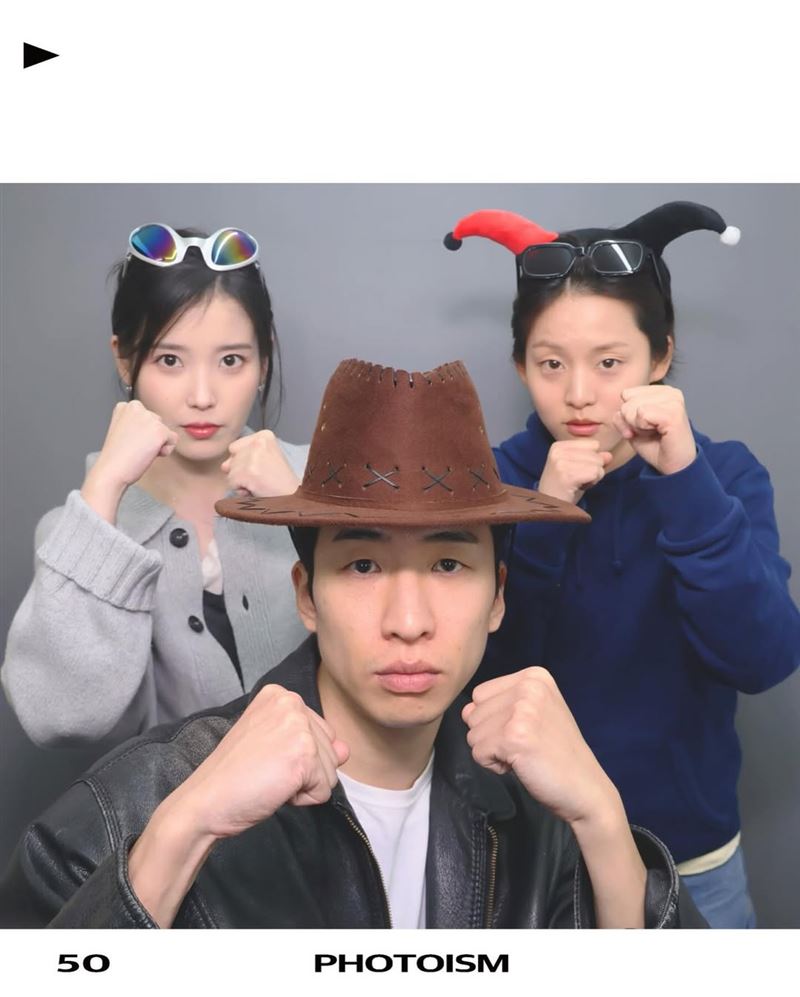 IU、劉秀彬、李妍三人在《21世紀大君夫人》拍攝結束後仍經常出門見面，感情相當好。（圖／翻攝自IG @subinyu1106）