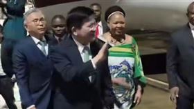 林佳龍當總統特使飛抵史瓦帝尼訪問（圖／翻攝自史瓦帝尼王國臉書）