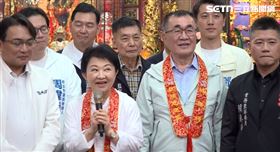 盧秀燕、李四川合體，盧秀燕自爆曾拜託李四川做副市長，但是蔣萬安和韓國瑜比自己更需要，因此把李四川讓給他們。（圖／翻攝畫面）