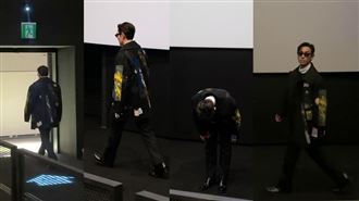 T.O.P辦試聽會結束鞠躬！一句話不說秒閃