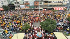 三媽會,世紀同框,大甲媽,北港媽,梧棲媽,龍井分駐所（圖／翻攝畫面）