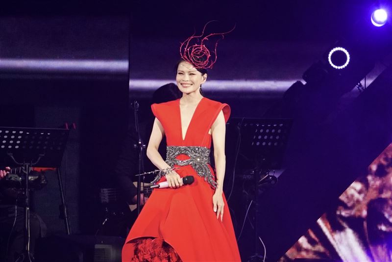 周蕙舉辦「好想好好愛周蕙」台北小巨蛋演唱會。（圖／記者趙于瑩攝影）