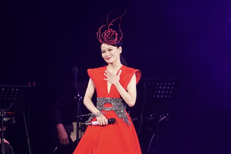 周蕙舉辦「好想好好愛周蕙」台北小巨蛋演唱會。（圖／記者趙于瑩攝影）