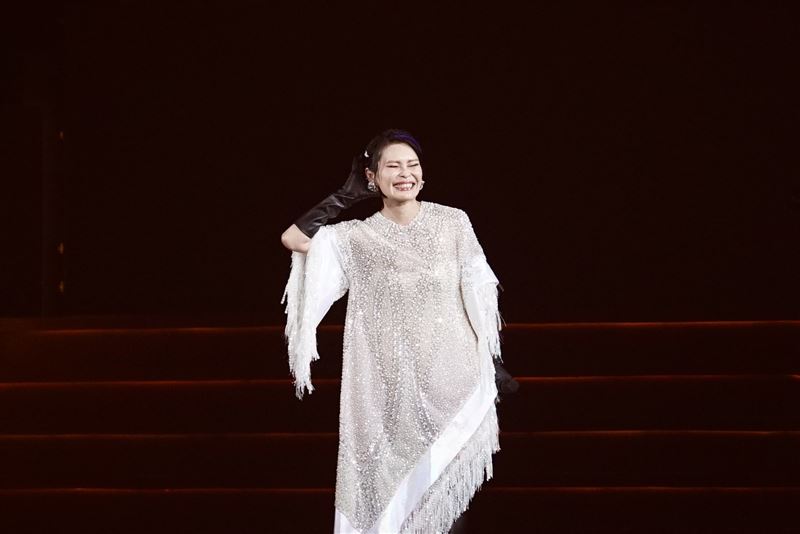 周蕙帶來多首催淚歌曲，陪伴歌迷度過情感裡最陰暗的時期。（圖／記者趙于瑩攝影）