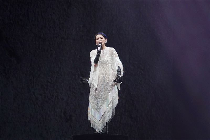 周蕙驚爆聲帶萎縮，情緒瞬間潰堤。（圖／記者趙于瑩攝影）