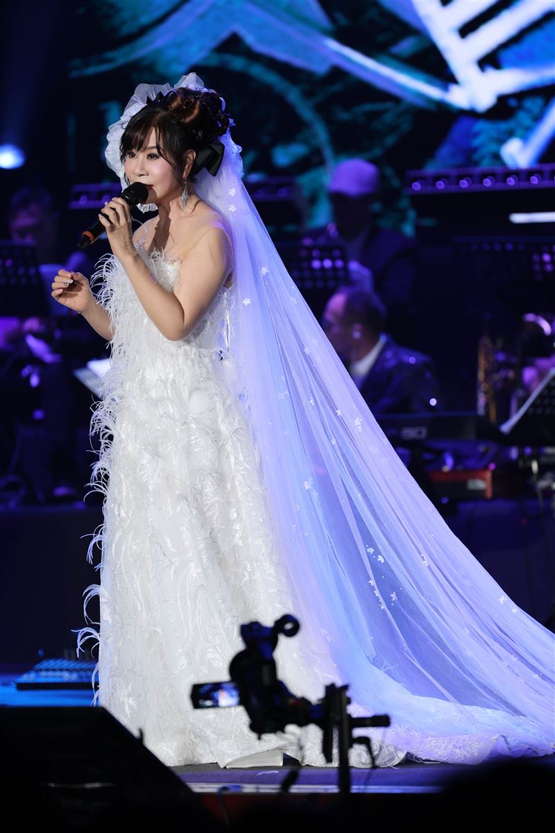 龍千玉在台中開唱。（圖／瑞揚創意提供）