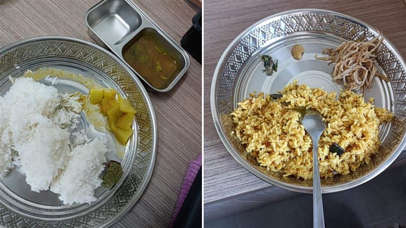 新加坡派遣工人社團中，有成員指控雇主給傭人的伙食太差。（圖／翻攝自臉書）