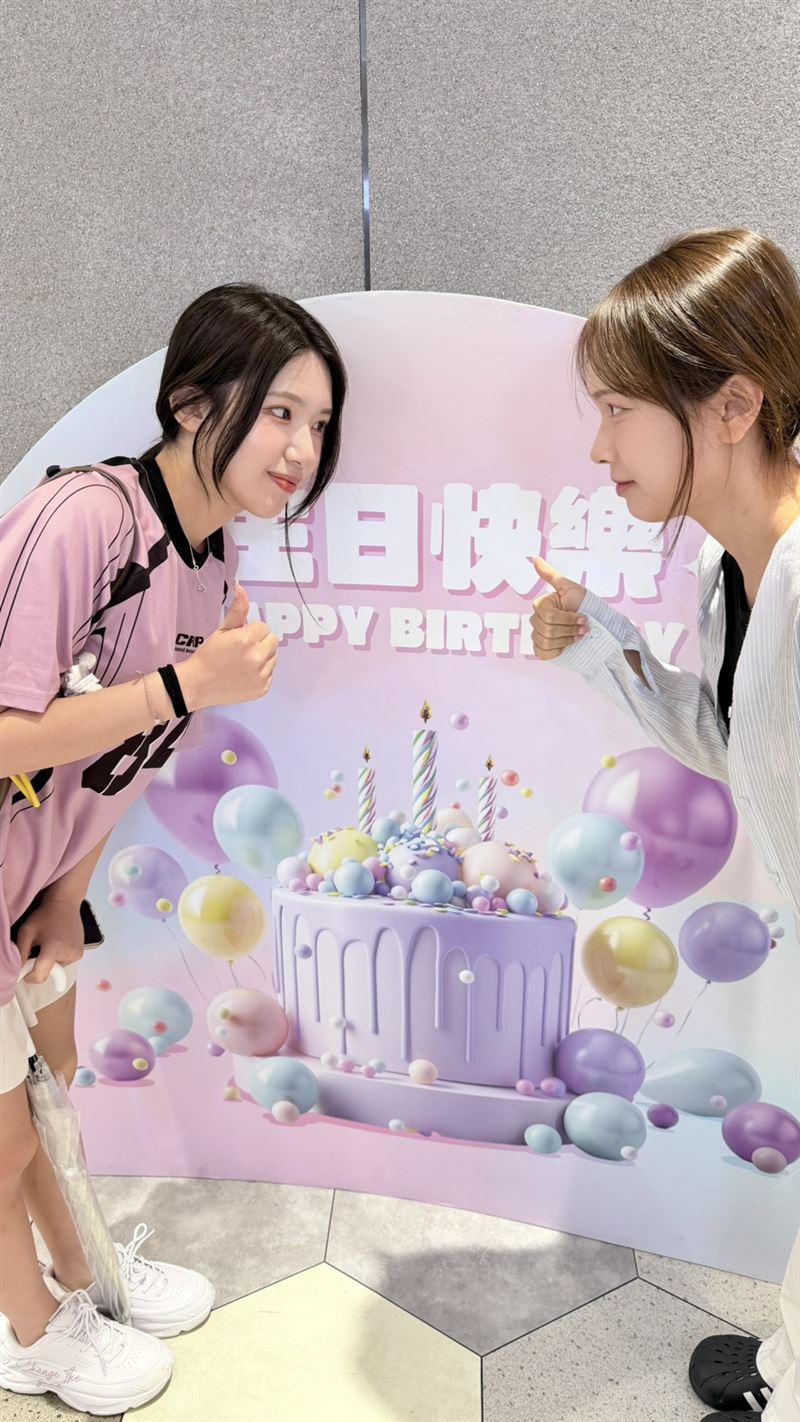 廉世彬和金佳垠（圖／樂天桃園提供）