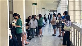 考試會場今日情形。（圖／財團法人技專校院入學測驗中心提供）