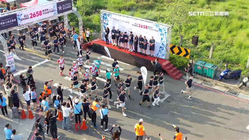 台中超慢跑活動邁入第三年，開放便秒殺今年約有2600人參加
