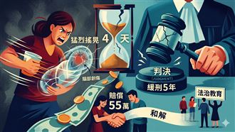 保母抓狂猛搖嫩嬰！賠償55萬換免關