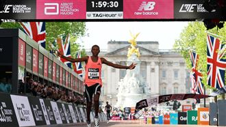 肯亞好手突破人類極限!馬拉松2小時內完賽