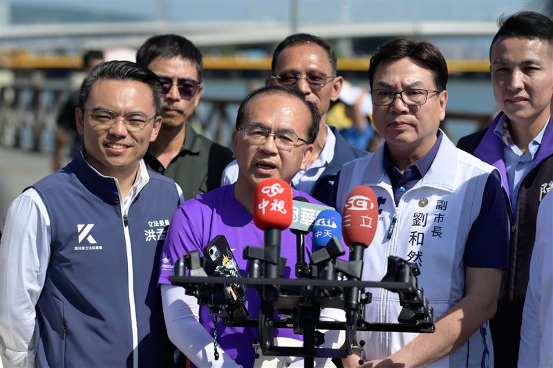 劉和然副市長表示，淡江大橋串聯淡水八里，邀多元族群共慶，促進生活、產業與觀光發展。（圖／主辦單位提供）