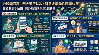 台股奔四萬！4大天王助攻！