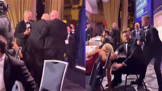 槍手闖入川普倉皇逃生　踉蹌失足畫面瘋傳