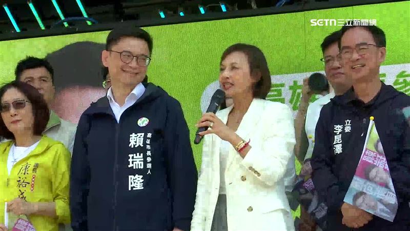 邱議瑩親自為賴瑞隆站台