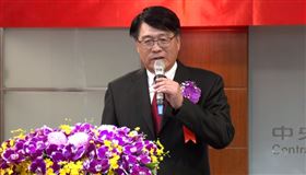 中選會今（27）日舉行主委交接典禮，游盈隆正式接掌中選會。(圖/翻攝畫面)
