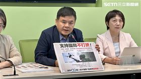 民進黨團召開輿論記者會（圖／記者詹宜庭攝影）