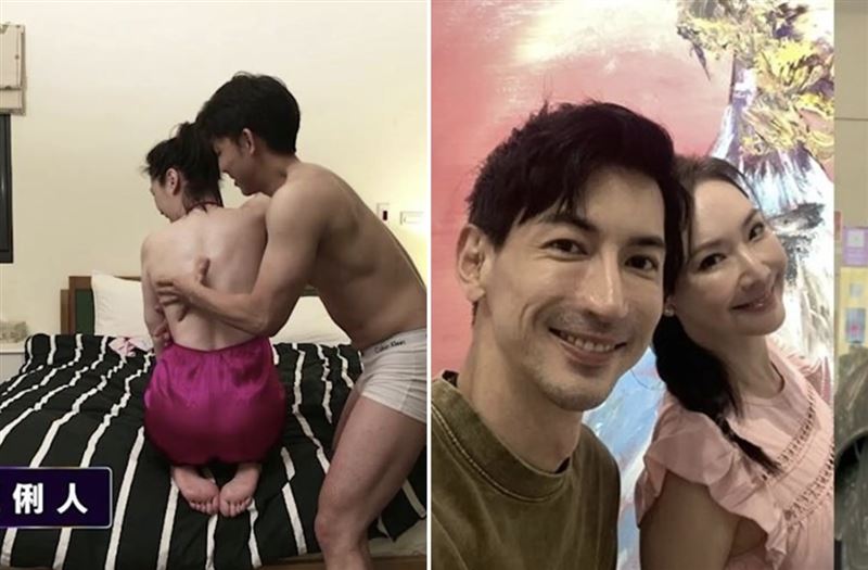 已婚王俐人25日以特別嘉賓身分登上SWAG，小7歲老公林琮軒的態度備受關注。（翻攝自SWAG、林琮軒臉書）