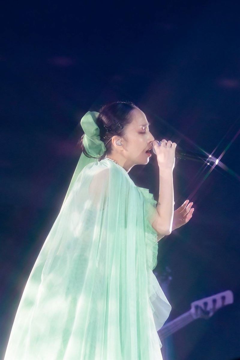 中島美嘉自曝每次唱〈雪花〉都還是會緊張。（圖／和協整合行銷提供）