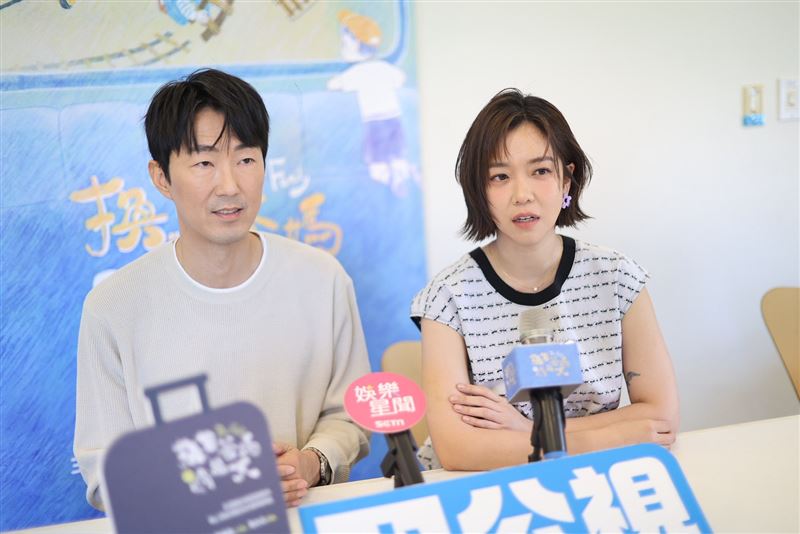 精神科醫師馬大元與大霈關懷兒少。（圖／記者鄭孟晃攝影）