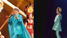 陳雷演唱會造型與GD神似。（圖／慕陸國際HiendAsia提供、翻攝自IG）