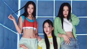 NewJeans成員Hanni、Haerin與Hyein被目擊出現在丹麥哥本哈根。（圖／翻攝自X平台）