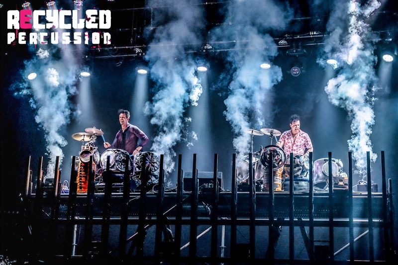 美國再生搖滾打擊樂團Recycled Percussion即將來台。（圖／寬宏藝術提供）