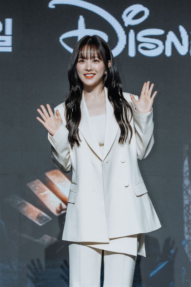 《賭金》由朴寶英主演，她為戲刻意減重，拍攝時幾乎素顏上陣。（圖／Disney+提供）