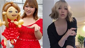 女星Ringo醬挑戰了電視節目的減肥企劃，成功從原本88公斤的體重減掉了約15.9公斤。（圖／翻攝自Ringo醬 IG）
