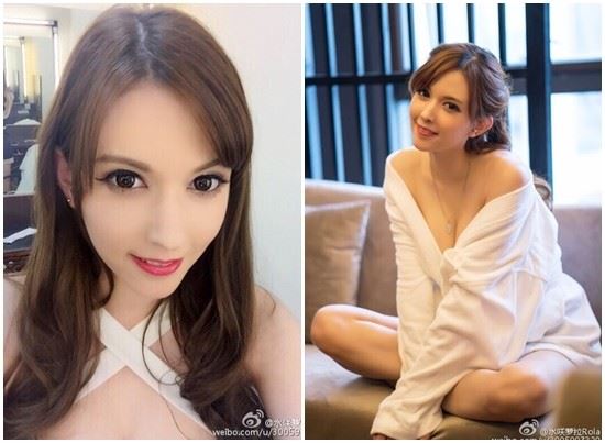 瀧澤蘿拉擁有俄羅斯與日本混血血統，在 2012 年出道初期，她以一頭金髮、深邃的五官以及精靈般的氣質迅速走紅。（圖／翻攝自瀧澤蘿拉微博）