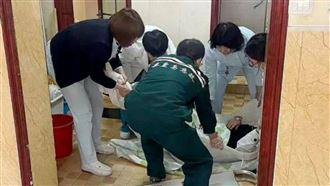 24歲嫩媽懷二胎不知！打點滴新生兒掉地上