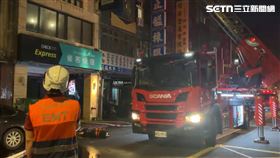 台北,台北市,大同區,火警,警消,火勢,火災,旅館,逃生,房客。（圖／翻攝畫面）