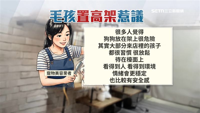 網友看完業者回覆後表示，狗狗不是習慣，而是太高空間太小不敢亂動，甚至連趴下都困難