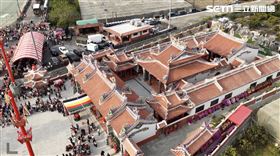 （里港玉賢宮入火安座大典空拍景圖／寶島神很大提供） 