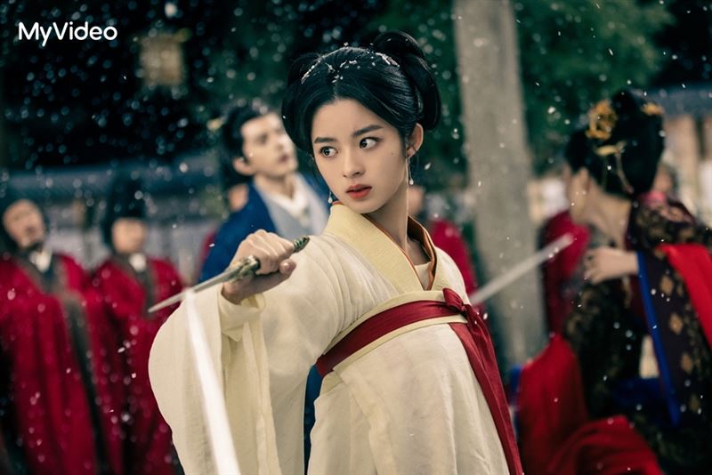 黃楊鈿甜飾演楚喬。（圖／台灣大哥大MyVideo提供）