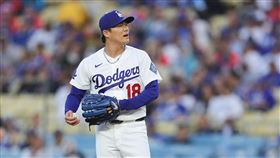 山本由伸5局失4分退場。（圖／美聯社／達志影像）