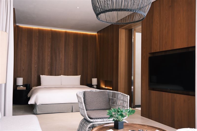 礁溪了了設有31間客房根據地景分為「森林」、「平原」及具備獨特樹洞設計的「大地房」等7種房型。（圖／飯店旅宿業者提供）