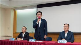 李四川、黃國昌出席藍白聯合治理新北市長民調結果發佈記者會（圖／民眾黨提供）