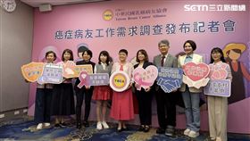 中華民國乳癌病友協會於今（28）日召開記者會，發布「癌症病友工作需求調查報告」。（圖／記者蔣季容攝影）
