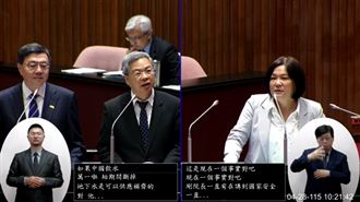 憂中斷金門水　卓榮泰神反問陳玉珍結巴了