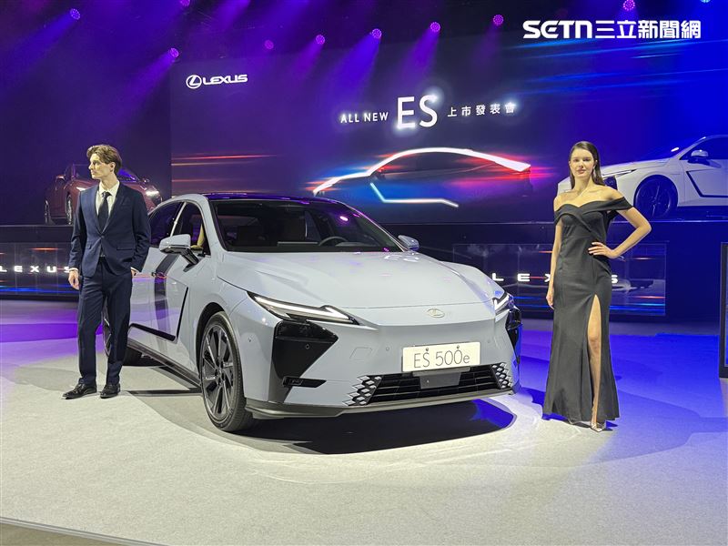 大改款Lexus ES。（圖／記者鍾釗榛攝影）