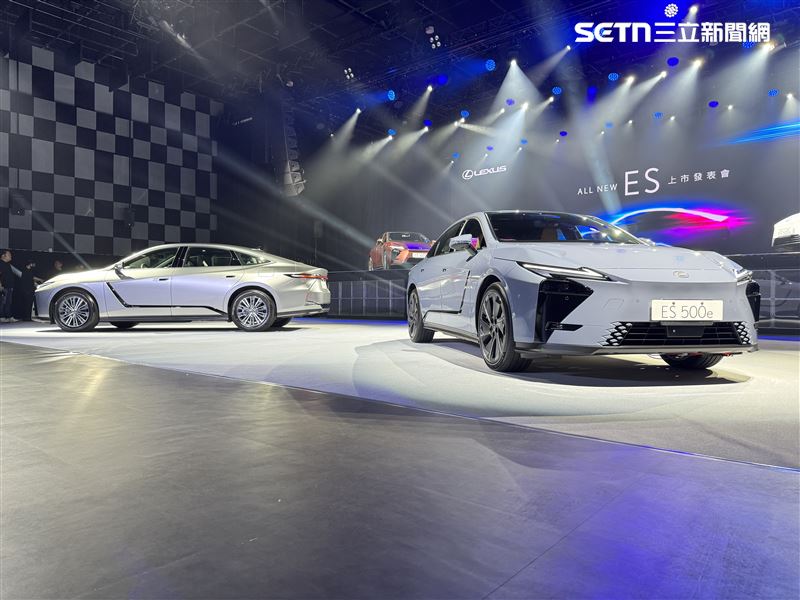 大改款Lexus ES。（圖／記者鍾釗榛攝影）