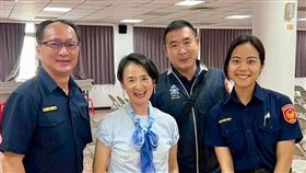 譚艾珍,女警,鄭詠心(圖/翻攝畫面)