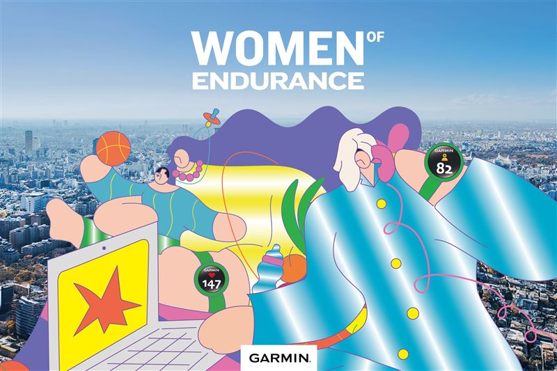 Garmin以Women of Endurance重新定義媽媽的隱形疲勞，向女性韌性日常致敬。（圖／品牌業者提供）