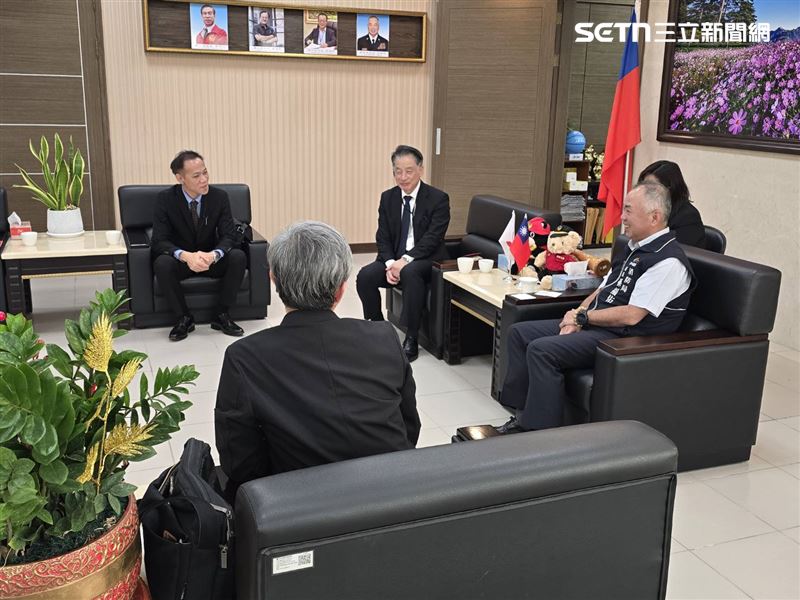 台日雙方針對消防防災體制、救災應變策略及未來發展願景進行意見分享。（圖／翻攝畫面）