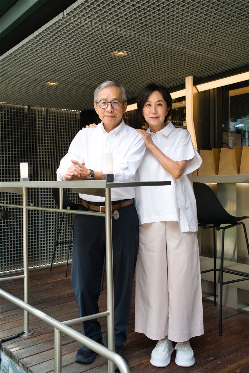 黃韻玲（右）與綠光結緣多年，吳念真（左）不只像她的父親，也像是老師或是兄長。（圖／綠光創藝提供）