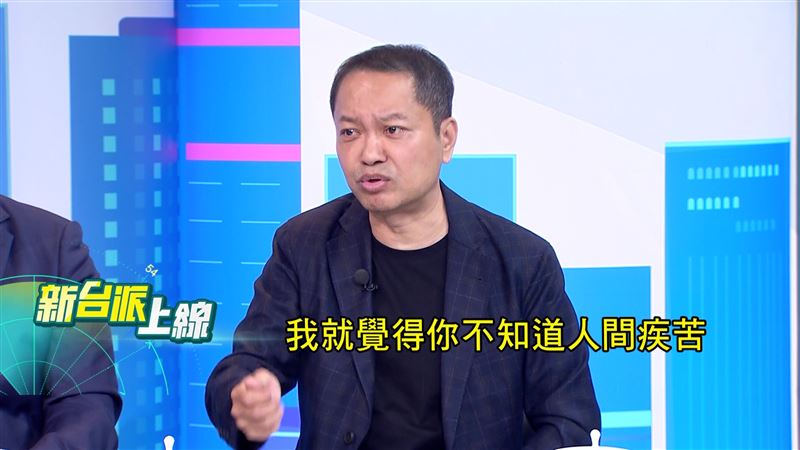 林靖冠跟柯文哲在雲林掃街後，認為柯文哲不知人間疾苦。（圖／新台派上線）