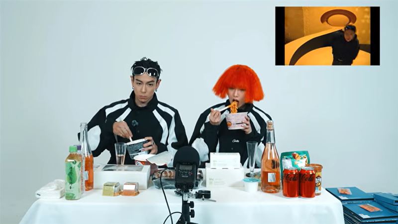 Nana開心表示，很滿意MV出來的成品。（圖／翻攝自TOP YT）