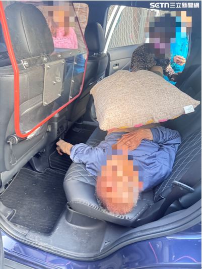 張男身體極度不適，多種慢性病史讓情況顯得迫在眉睫。（圖／翻攝畫面）